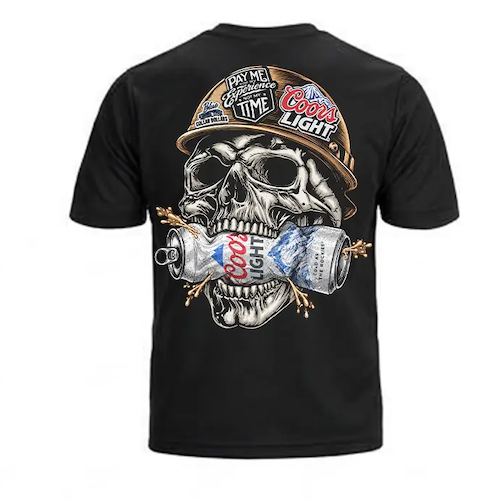 Beer And Skull Collection T-Shirt