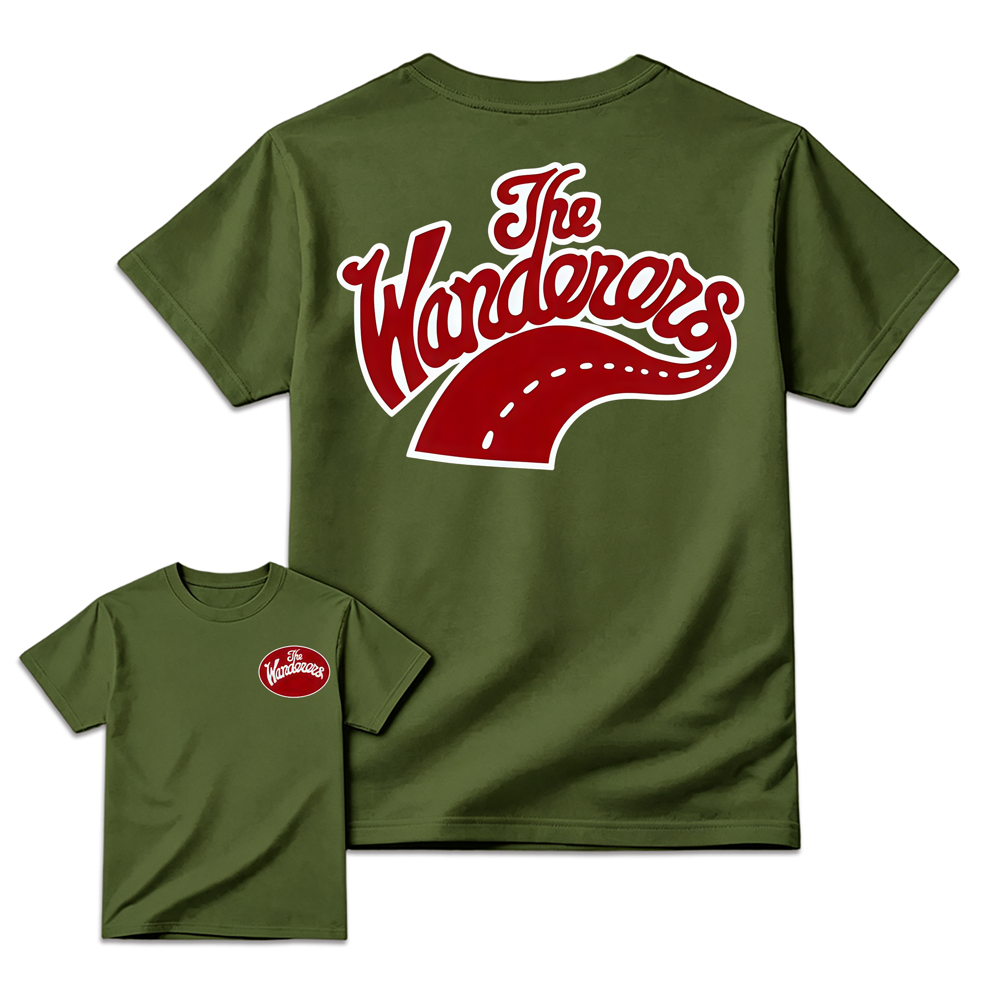 Classic Cult Film Graphic Tee, Retro Street Gang T-Shirt, The Wanderers Against The World Shirt