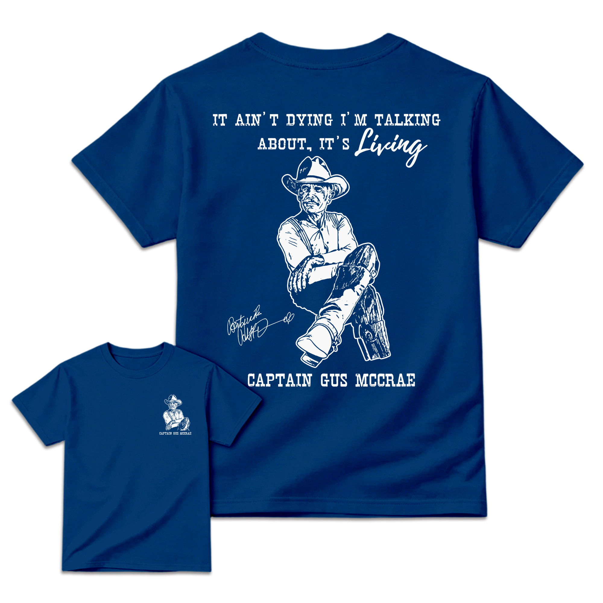 Vintage 90s Captain Gus McCrae Lonesome Dove tshirt , It ain’t dying l’m talking about it’s living, Classic Western Movie tee 