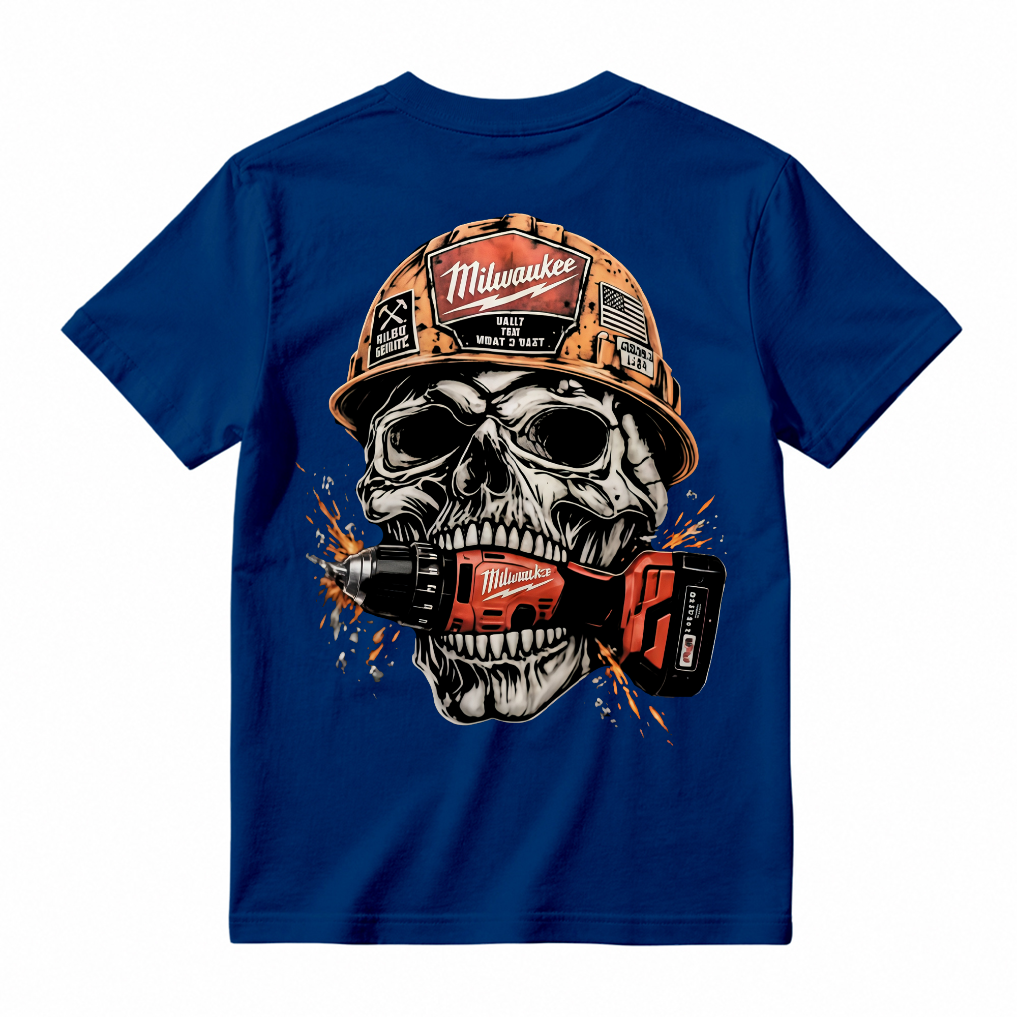 Heavy Metal Mechanic Skull T-Shirt Bundle , Diesel Power, Turbo Engine & Power Tool Graphic Tees
