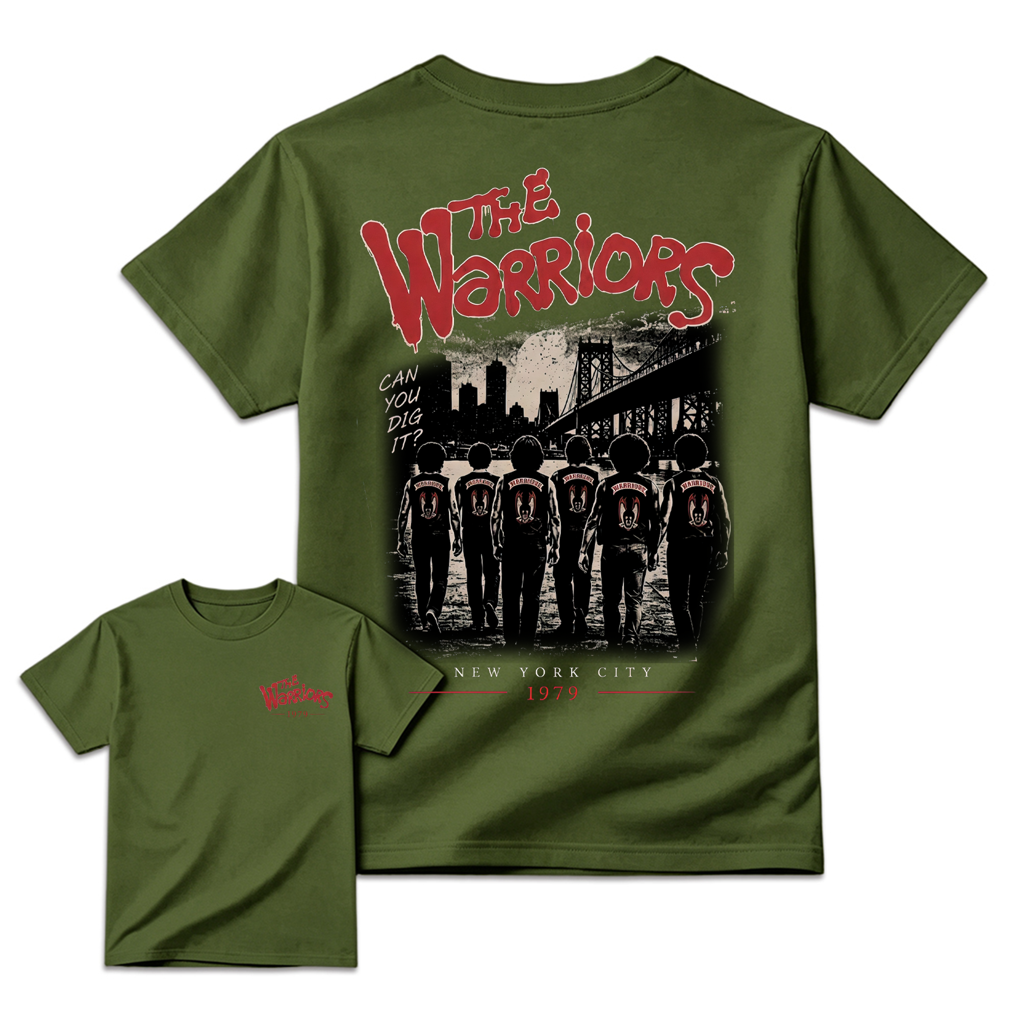 Can You Dig It? The Warriors New York City Gang Print tshirt