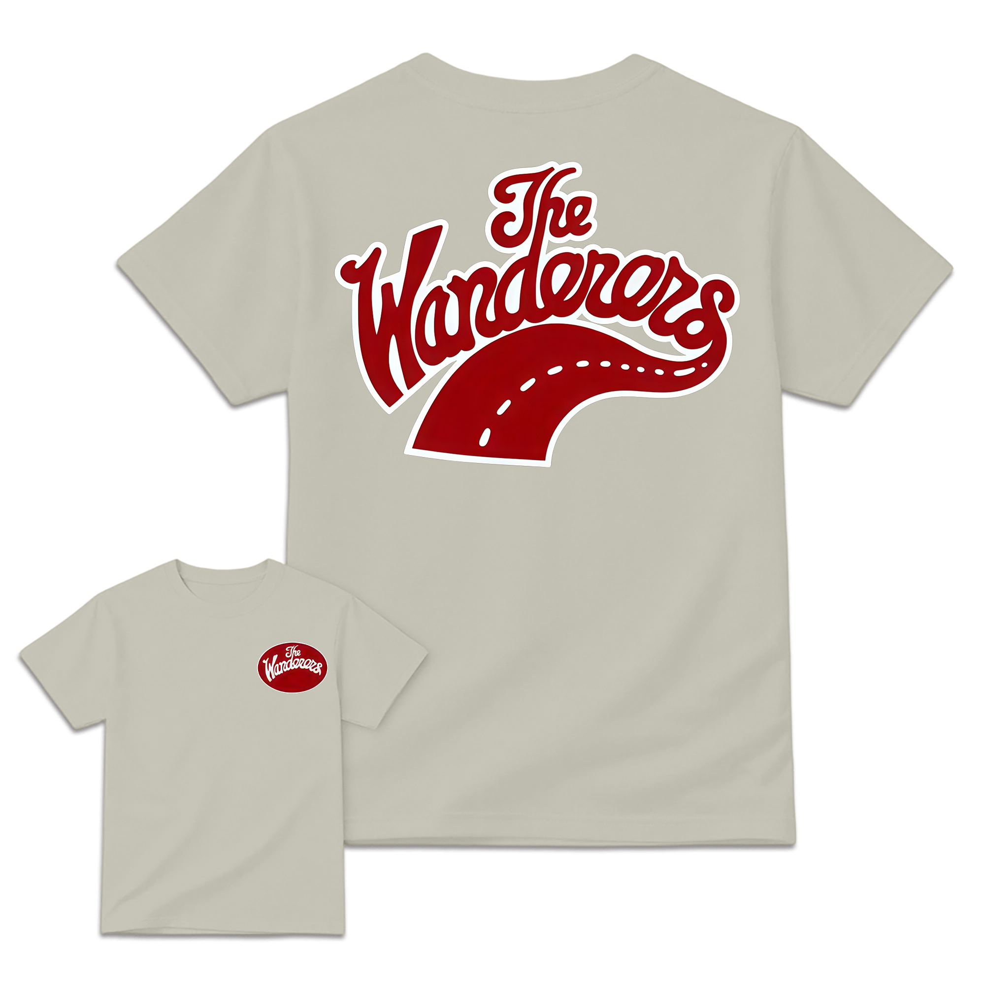 Classic Cult Film Graphic Tee, Retro Street Gang T-Shirt, The Wanderers Against The World Shirt