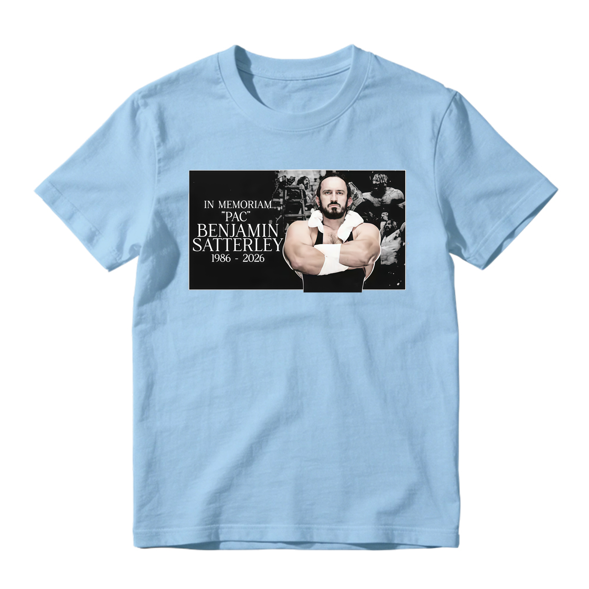 Wrestling Memorial Shirt, In Memoriam Athlete Tribute Tee, 1986 2026 Graphic T-Shirt, Wrestling Fan Gift