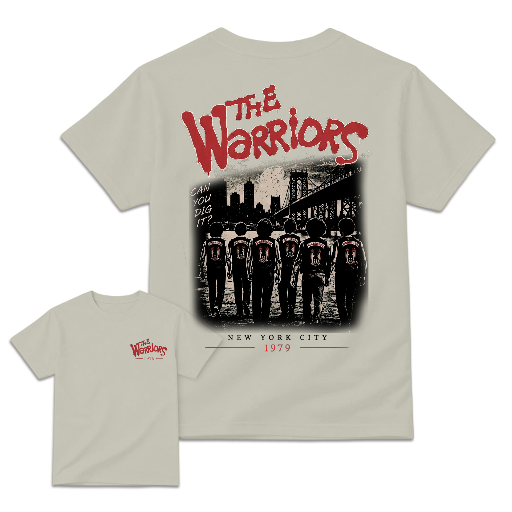 Can You Dig It? The Warriors New York City Gang Print tshirt