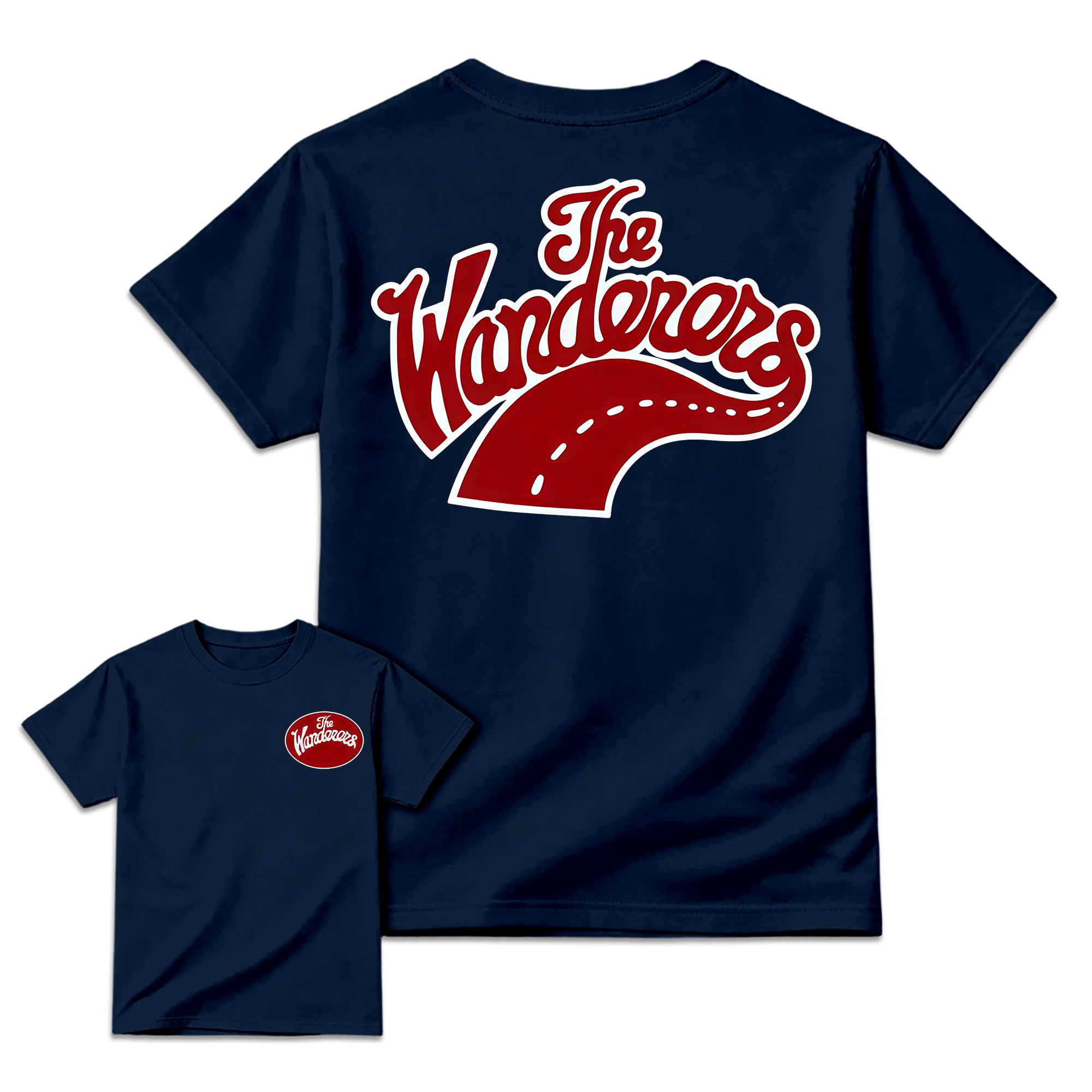 Classic Cult Film Graphic Tee, Retro Street Gang T-Shirt, The Wanderers Against The World Shirt