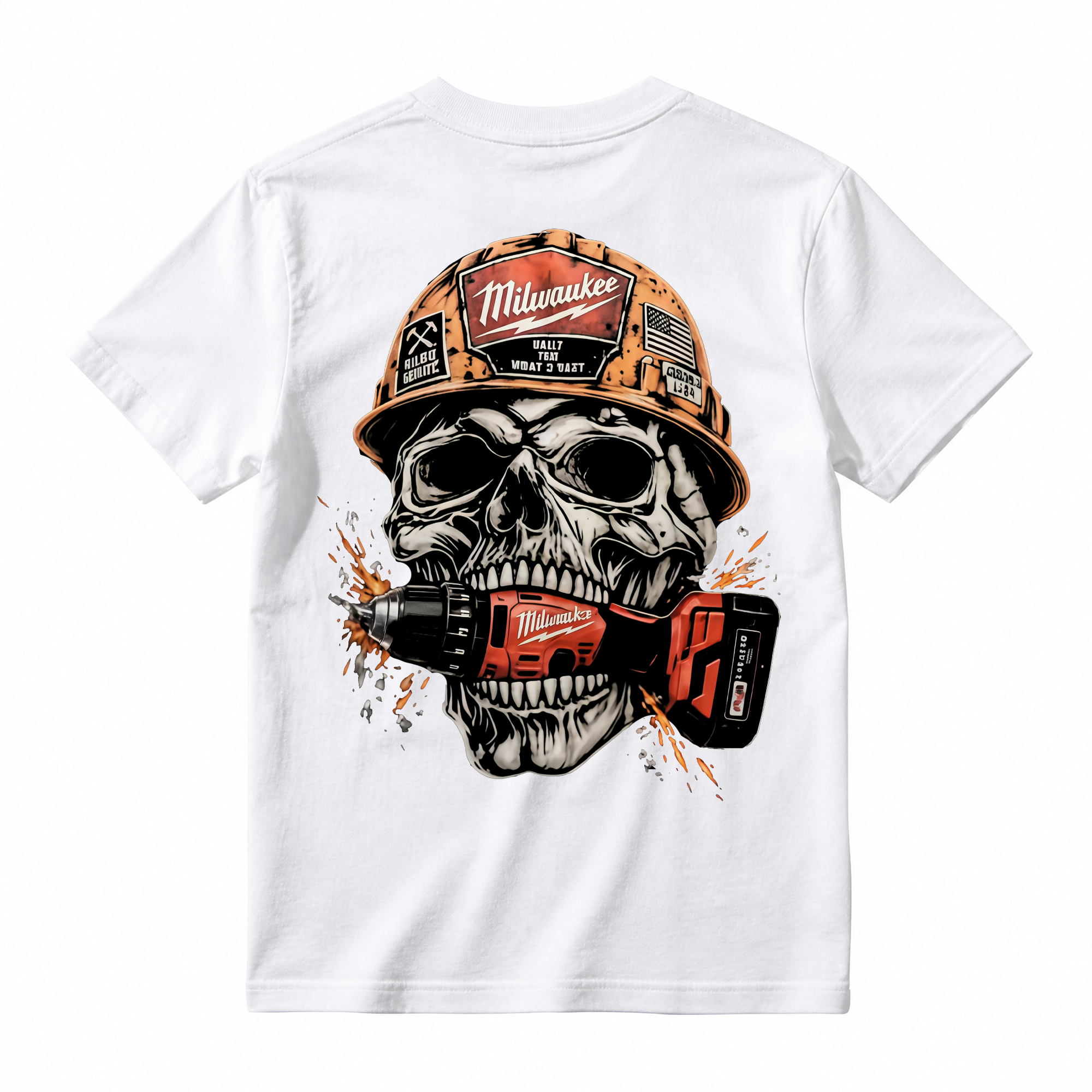 Heavy Metal Mechanic Skull T-Shirt Bundle , Diesel Power, Turbo Engine & Power Tool Graphic Tees