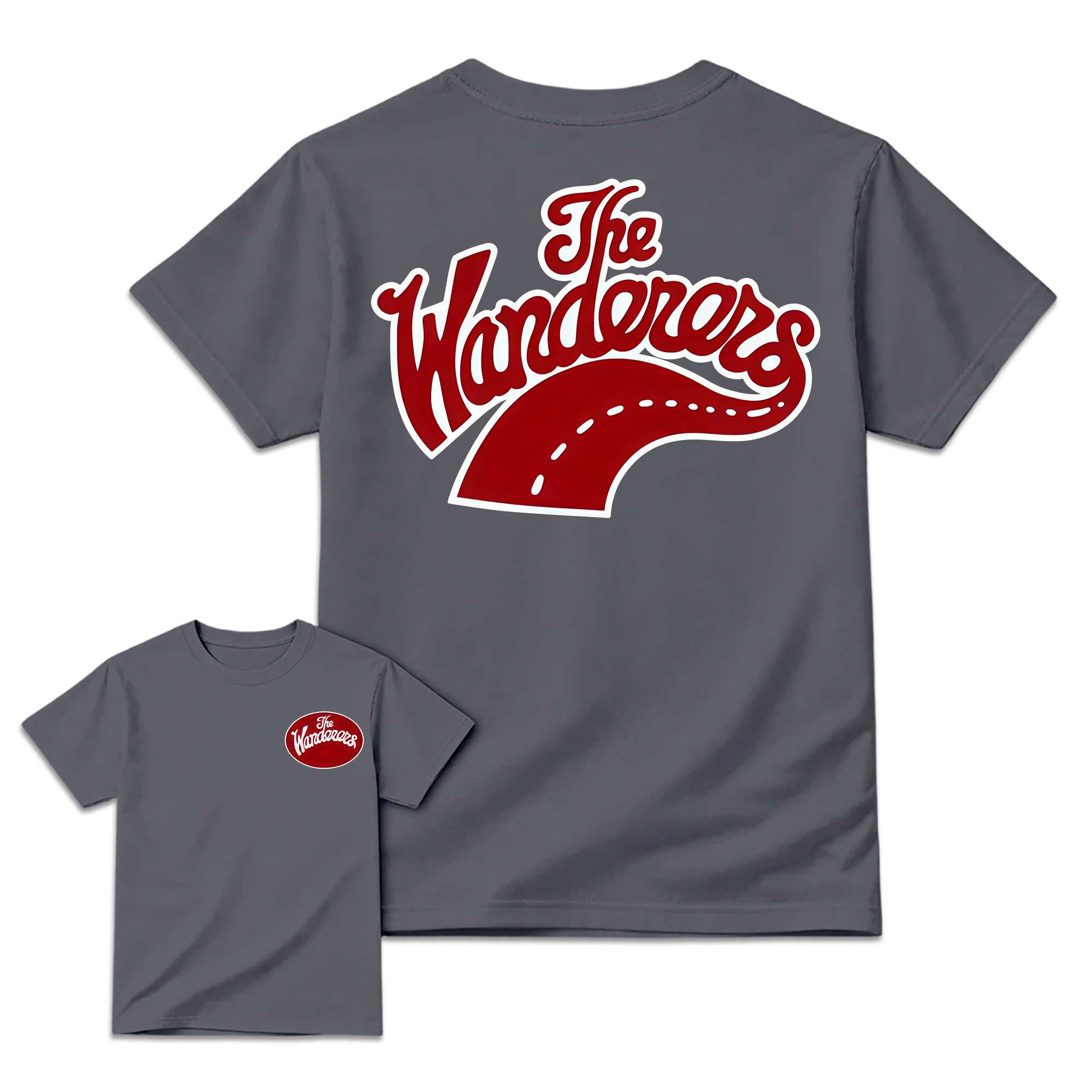 Classic Cult Film Graphic Tee, Retro Street Gang T-Shirt, The Wanderers Against The World Shirt