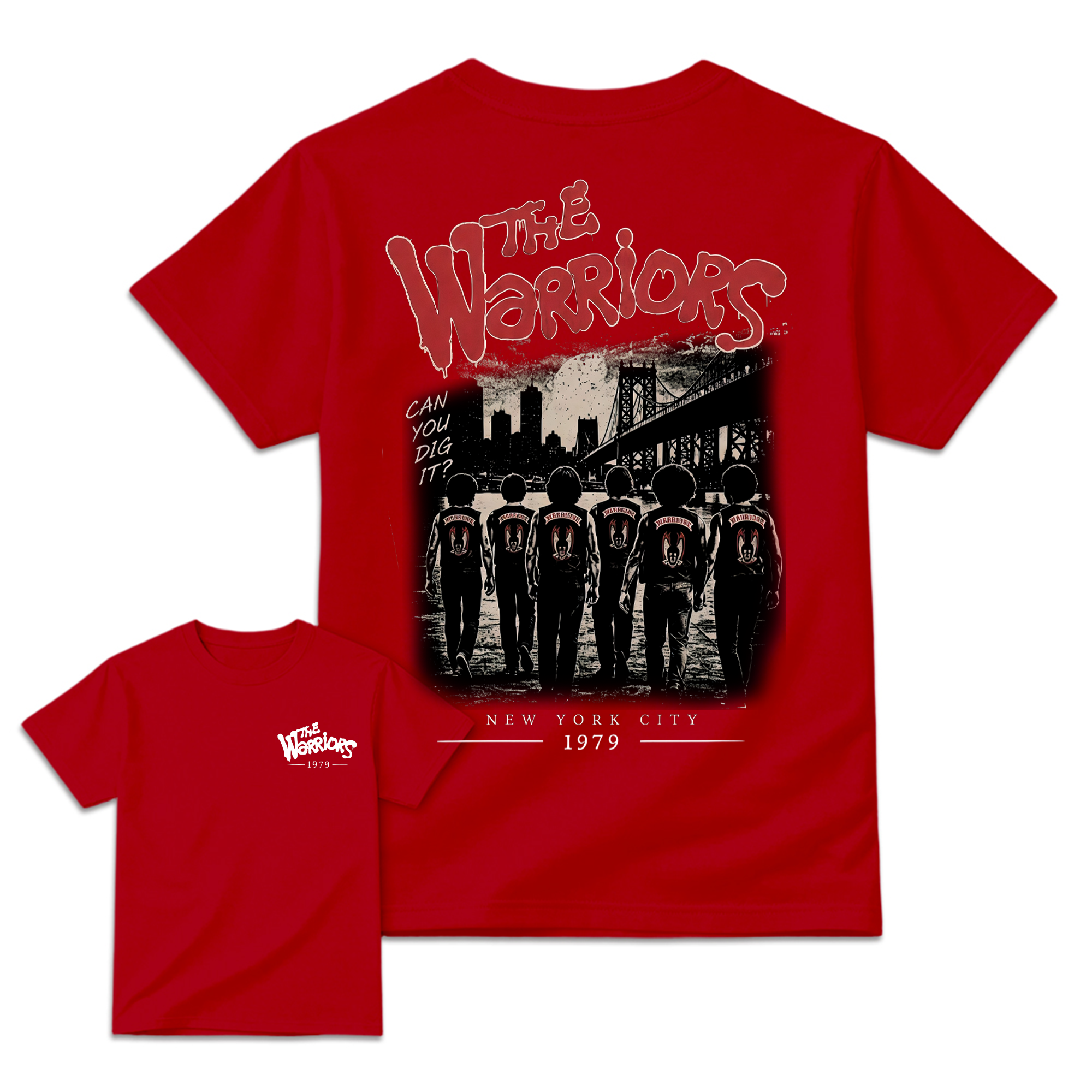 Can You Dig It? The Warriors New York City Gang Print tshirt
