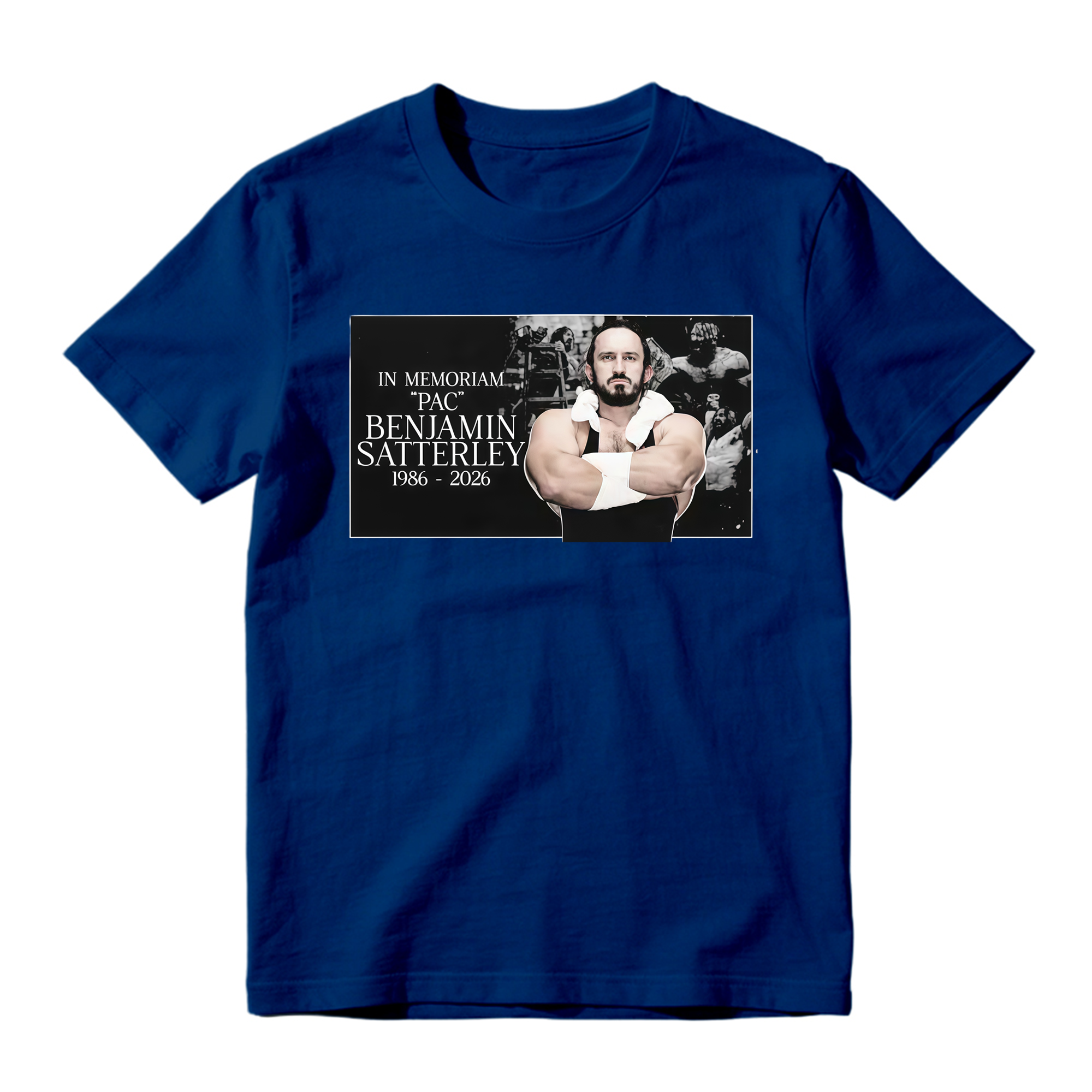 Wrestling Memorial Shirt, In Memoriam Athlete Tribute Tee, 1986 2026 Graphic T-Shirt, Wrestling Fan Gift