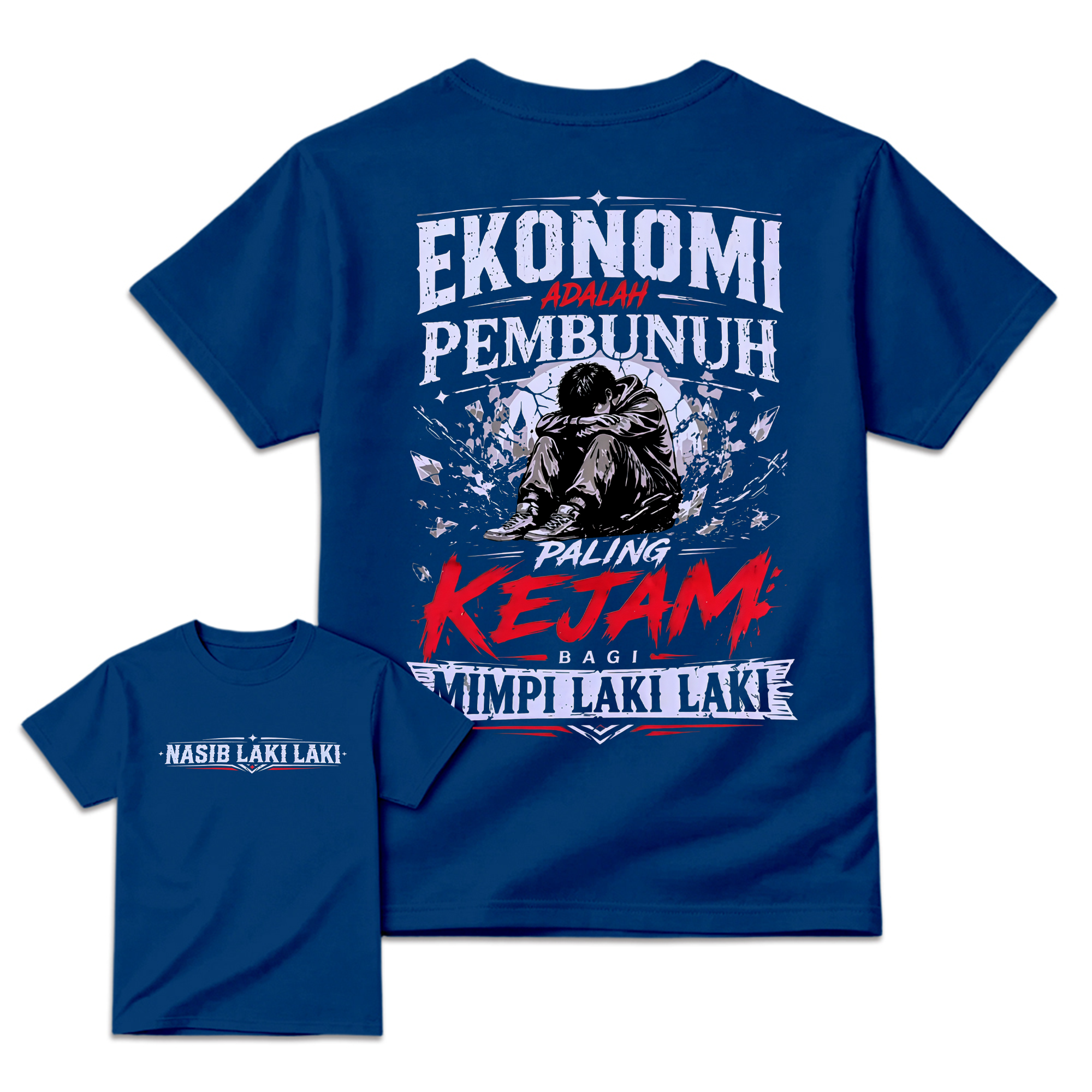 Indonesian Quote Streetwear Graphic T-Shirt