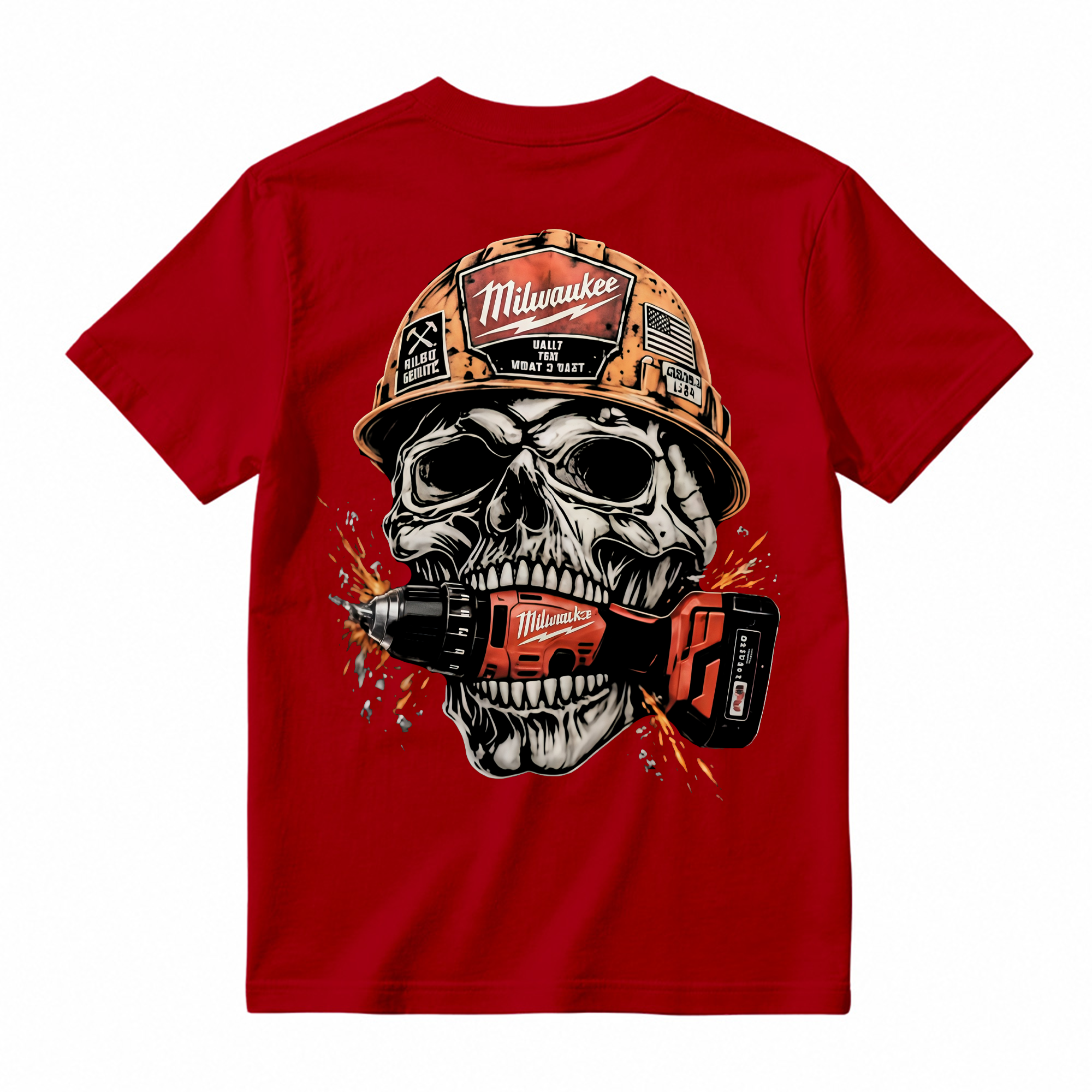 Heavy Metal Mechanic Skull T-Shirt Bundle , Diesel Power, Turbo Engine & Power Tool Graphic Tees