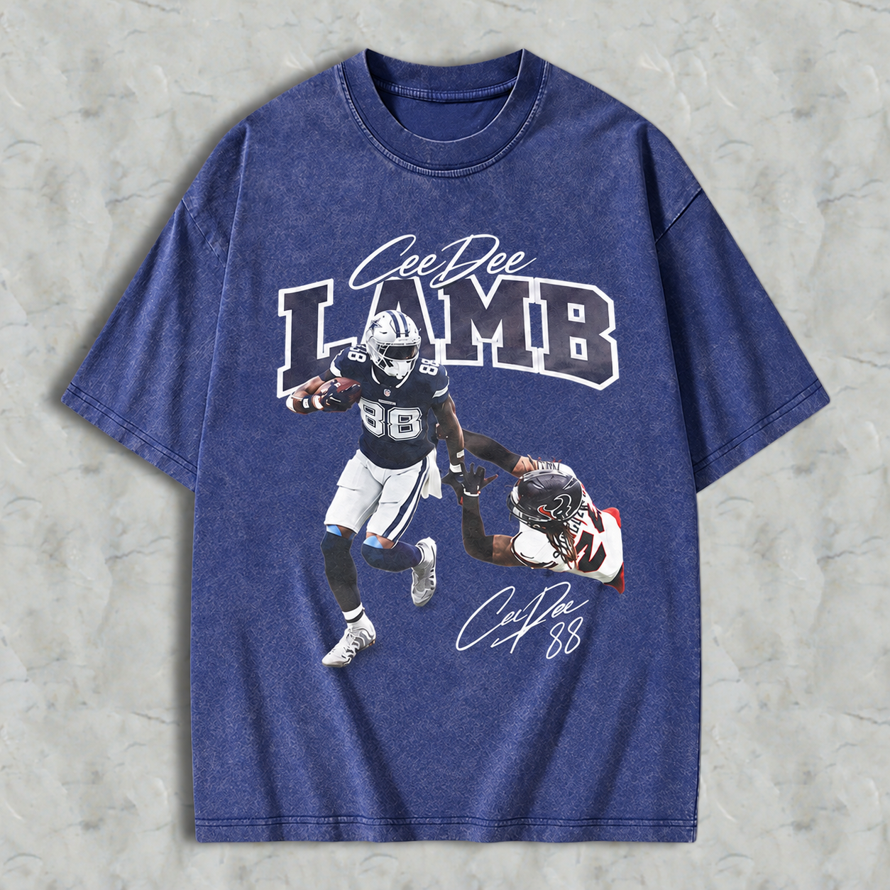 Vintage Sport Washed T-shirt, Retro American Football  Gift