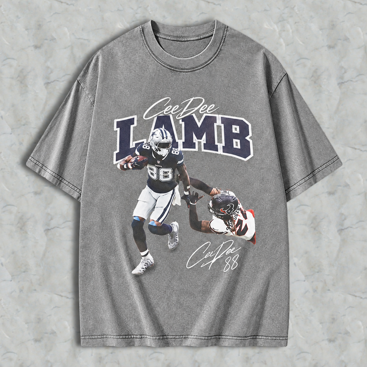 Vintage Sport Washed T-shirt, Retro American Football  Gift