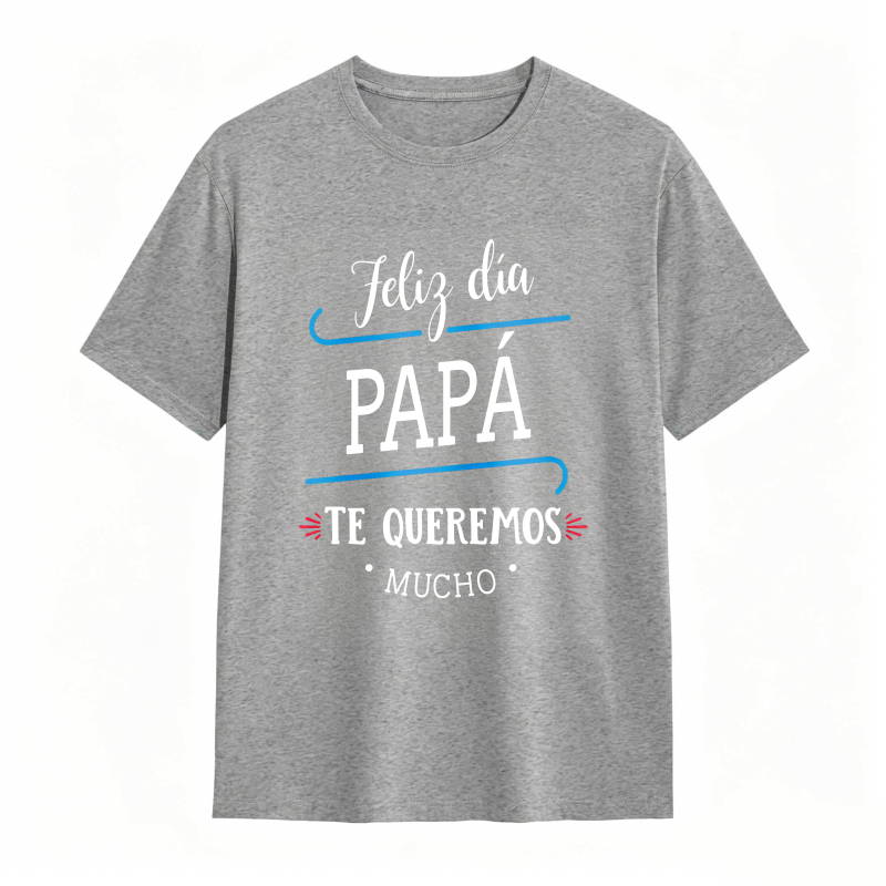 Happy Fathers Day Dad We Love You So Much Unisex Classic T-shirt