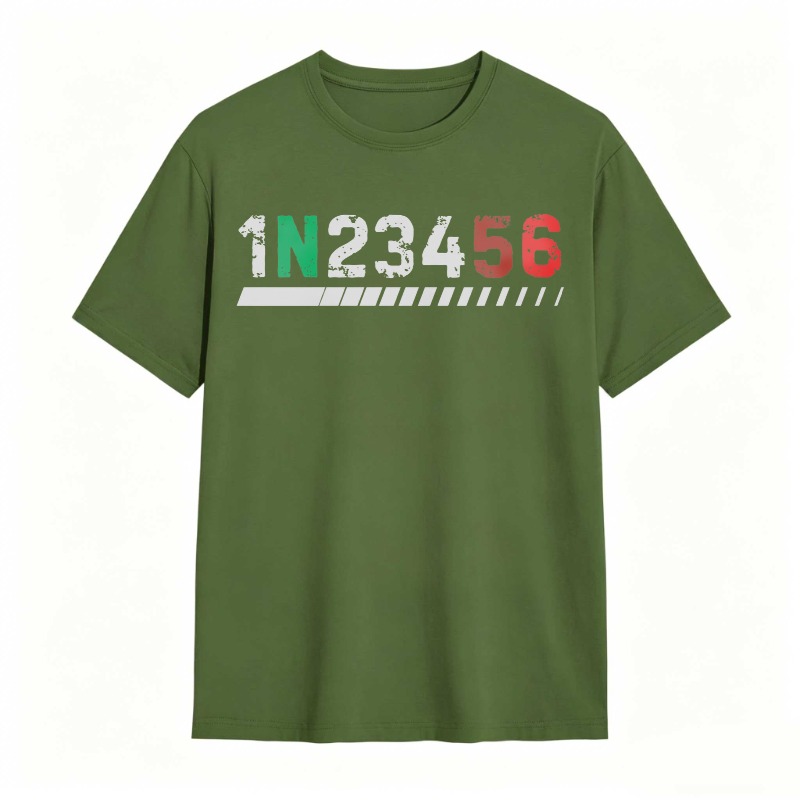 Number Sequence Design T-shirt