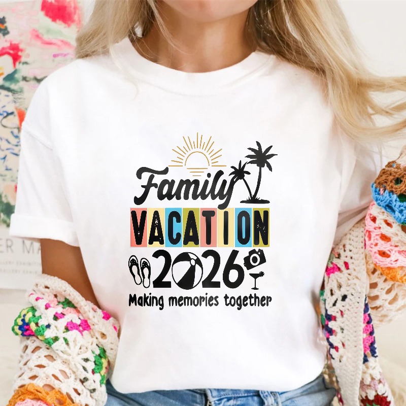 Family Vacation 2026 Making Memories Together T-shirt
