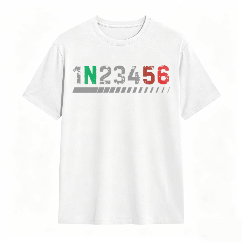 Number Sequence Design T-shirt