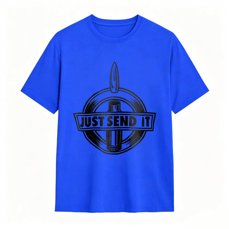 Just Send It Bullet Target Design Unisex Classic T-shirt