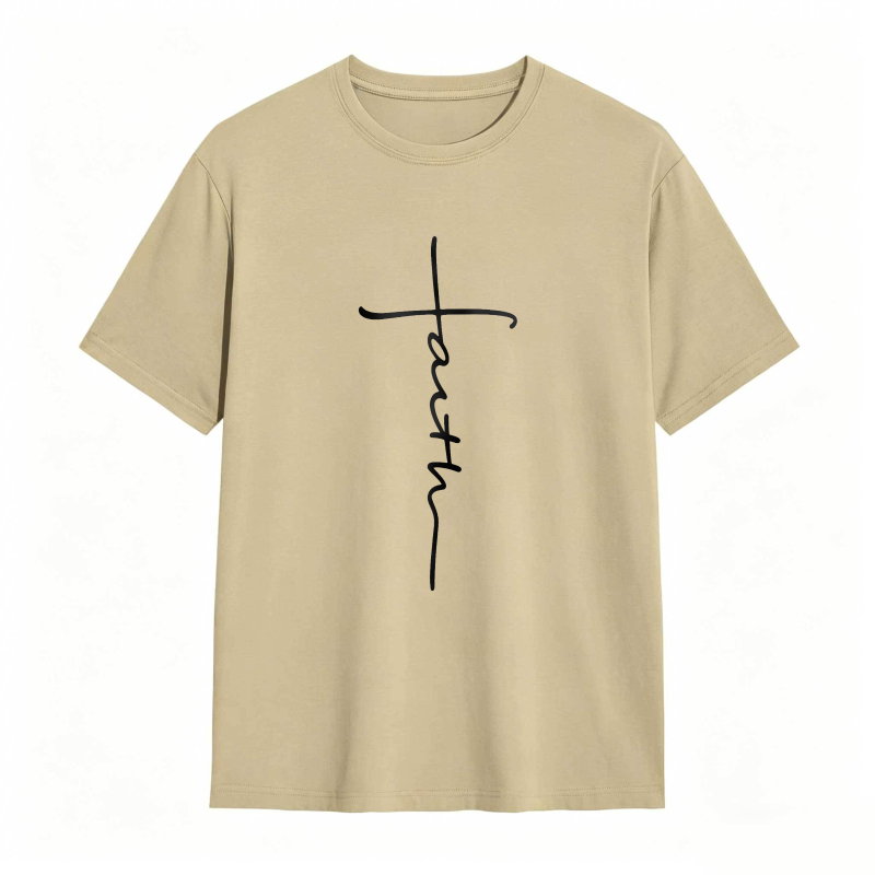 Faith Cross Print Unisex Classic T-shirt