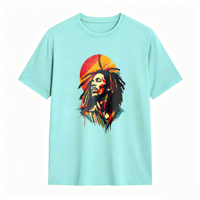 Bob Marley Portrait Art Unisex Classic T-shirt