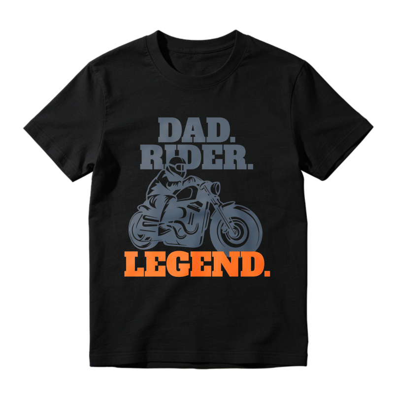 Dad Rider Legend Motorcycle Graphic Unisex Classic T-shirt