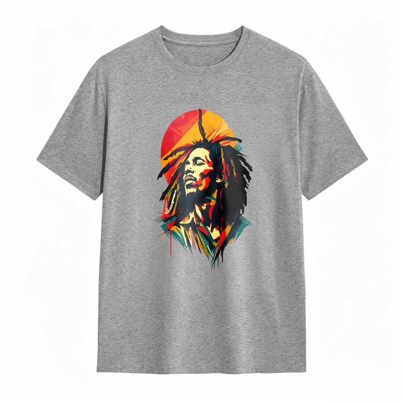 Bob Marley Portrait Art Unisex Classic T-shirt
