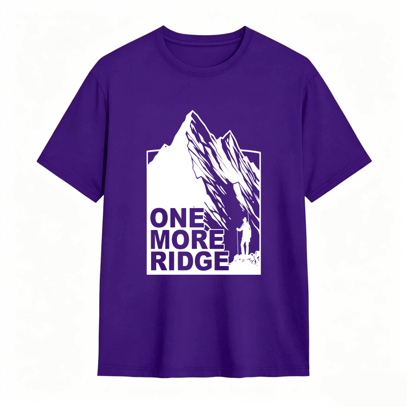 Mountain Climber One More Ridge Unisex Classic T-shirt