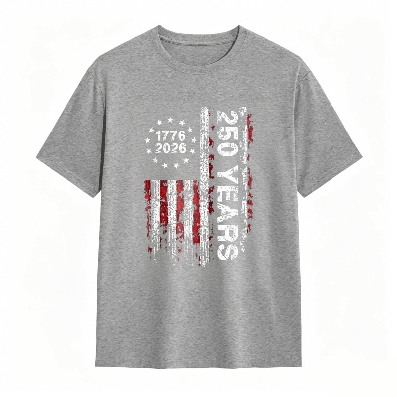 American Flag 1776 2026 250 Years Independence Day T-shirt