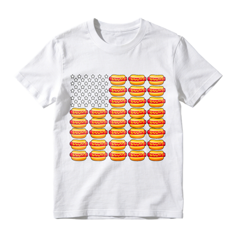 American Flag Donut Design Unisex Classic T-shirt