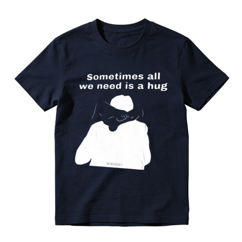 Sometimes All We Need Is A Hug Graphic Unisex Classic Hoodie