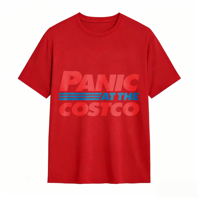 Panic At The Costco Funny Meme Comfort Colors T-shirt