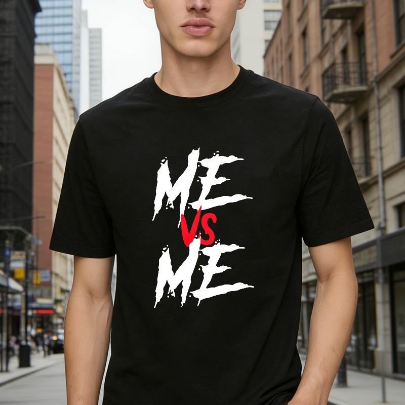 Me Vs Me Graphic Design Unisex Classic T-shirt