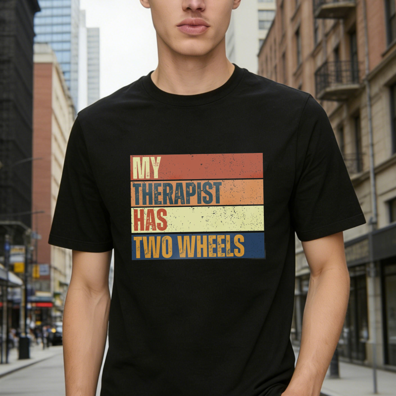My Therapist Has Two Wheels T-shirt