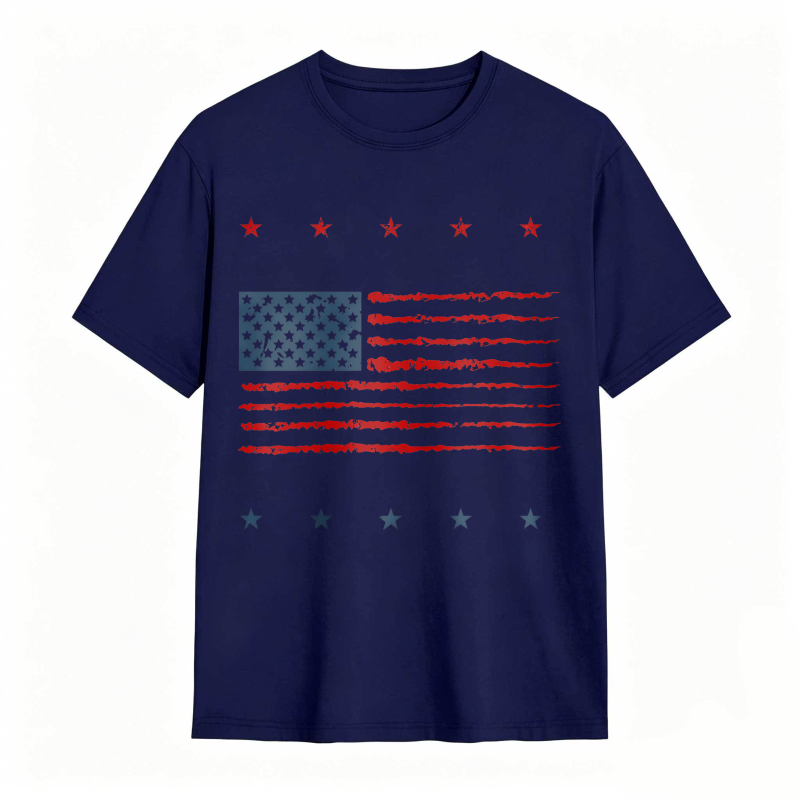 American Flag Design T-shirt