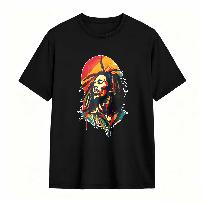 Bob Marley Portrait Art Unisex Classic T-shirt