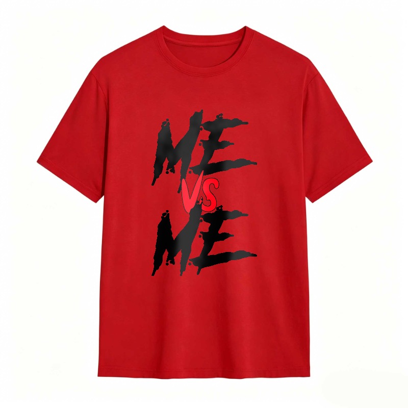 Me Vs Me Graphic Design Unisex Classic T-shirt
