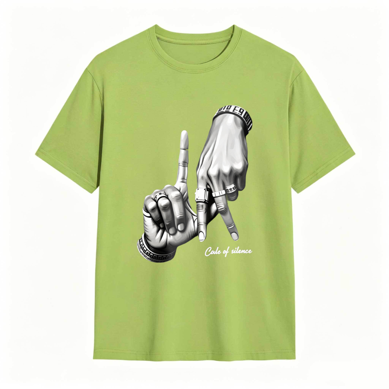 Hand Gesture Code Of Silence Unisex Classic T-shirt