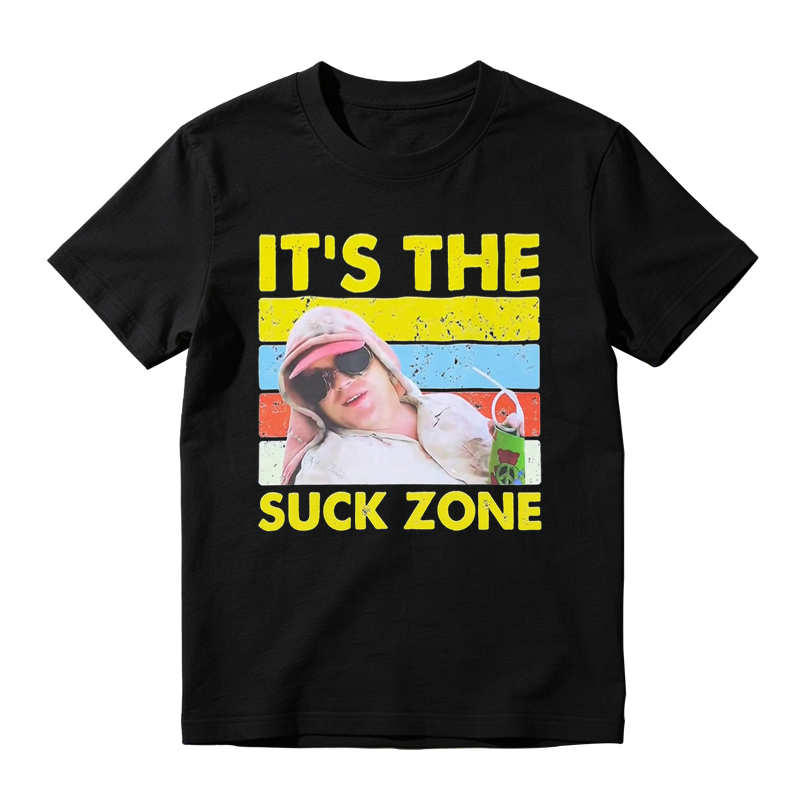 It S The Suck Zone Vintage Stripes And Woman Image Unisex Classic T-shirt