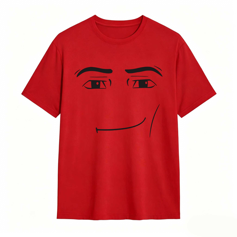 Minimalist Face Graphic T-shirt