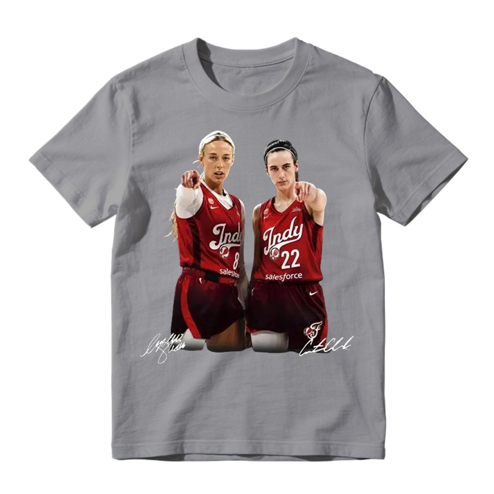 Indiana Fever Basketball Duo Graphic T Shirt