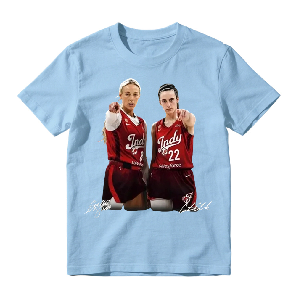 Indiana Fever Basketball Duo Graphic T Shirt