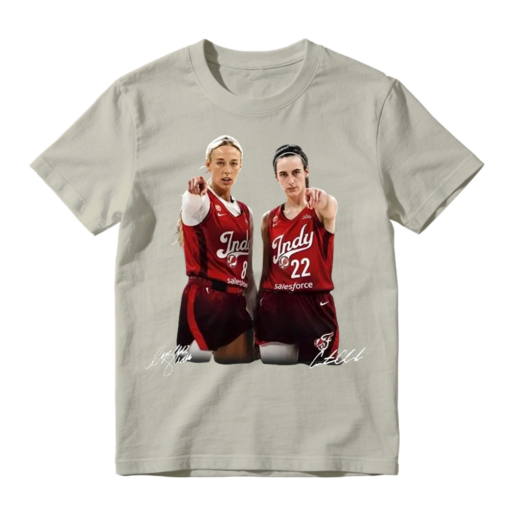 Indiana Fever Basketball Duo Graphic T Shirt