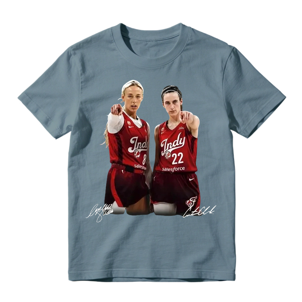Indiana Fever Basketball Duo Graphic T Shirt