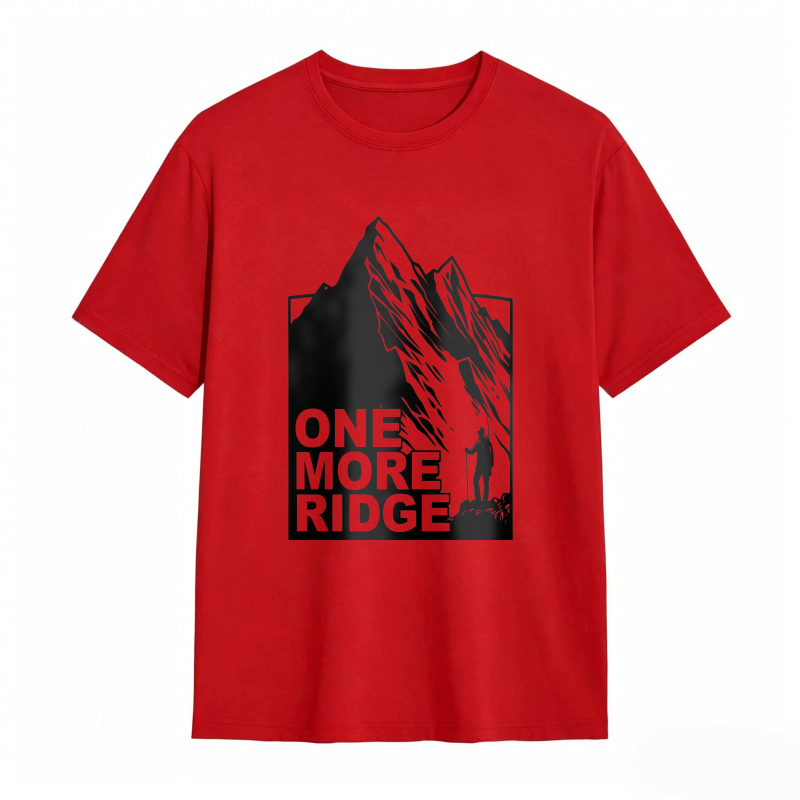 Mountain Climber One More Ridge Unisex Classic T-shirt