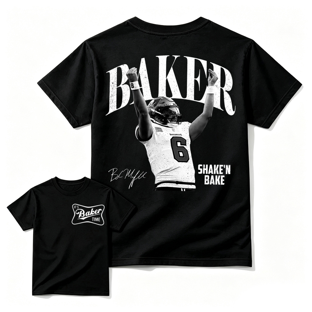 Football Baker Mayfieldd Graphic Shirt, Vintage Sports Shirt for Tampa Fans