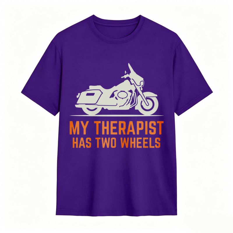 Motorcycle Therapy Quote T-shirt