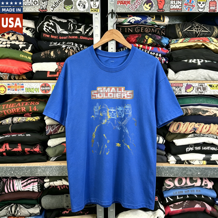 CozTee Small Soldiers Robot Army Action Figure Graphic T-Shirt