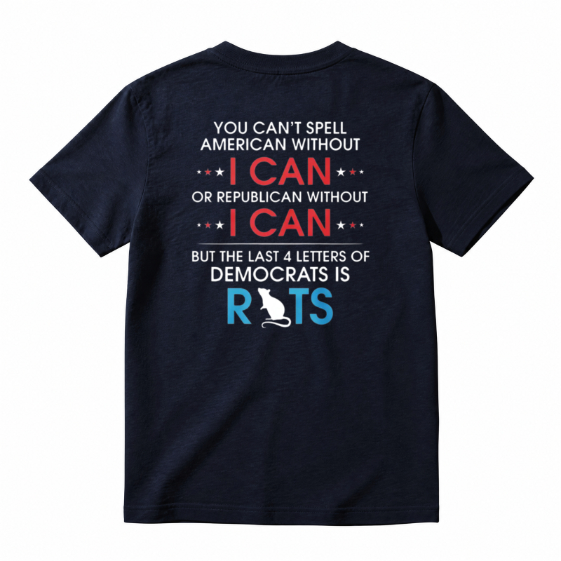 Political Statement With American Republican And Democrat Reference Unisex Classic T-shirt