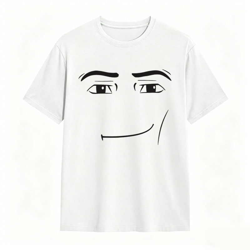 Minimalist Face Graphic T-shirt