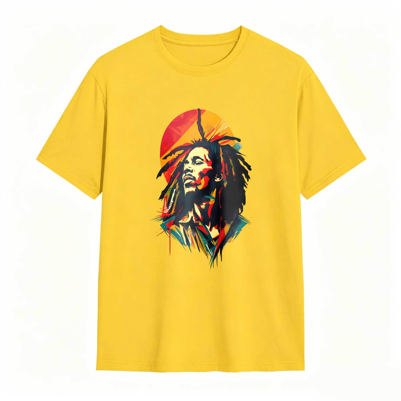Bob Marley Portrait Art Unisex Classic T-shirt